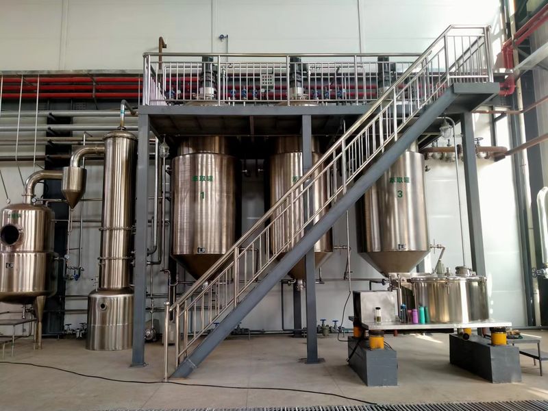 Shaanxi Baisifu Biological Engineering Co., Ltd. خط تولید کارخانه