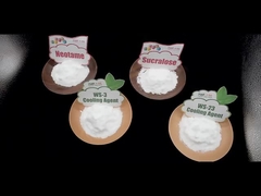 عامل خنک کننده WS 23 99.9٪ پودر بلوری خالص برای طعم یخ DIY استفاده می شود