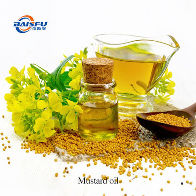 ۹۹٪ روغن خردل روغن ضروری گیاهی طبیعی CAS 8007-40-7 افزایش اشتها سم زدایی