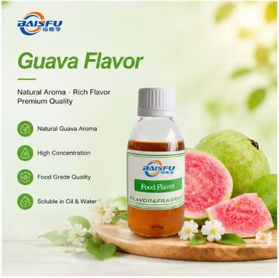 Superior Concentrated Natural Guava Flavor for Ice Cream Sorbet Frozen Yogurt Tropical Fruit Popsicle Dairy Free Sorbet and Rainbow Popsicle