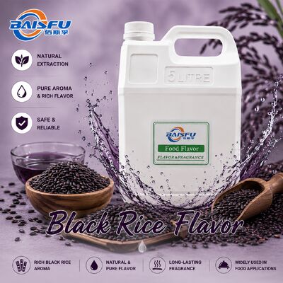 Natural Food Grade Black Rice Bakery Flavors Providing Rich Flavor Enhancements for Artisan and Industrial Baking