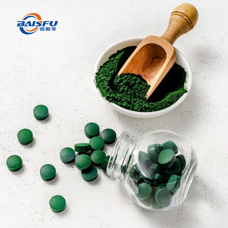 Baisfu Natural Extract Food Coloring Spirulina Powder Green Powder For baking and food