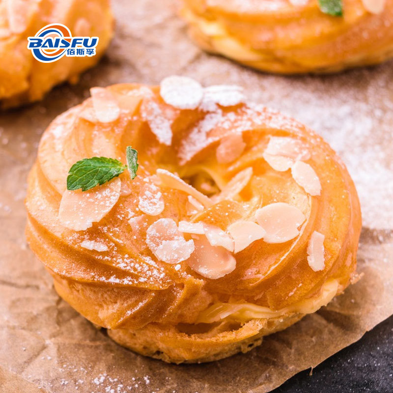 Baisfu Top Quality 99% pure Natural Almond Powder CAS No. 87-72-9 Amygdalin off-white powder use In Food, Health Products, Cosmetics