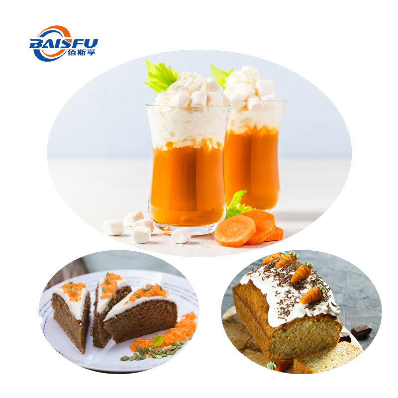 Food Grade Orange Carrot Flavor | Sweet & Fruity Profile | For Beverages, Dairy, Confectionery & Bakery