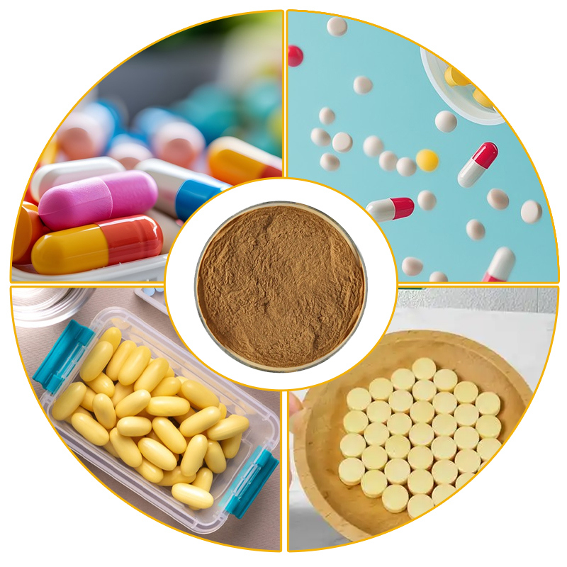 Baisfu best quality Poria Cocos Extract natural brown fine powder Poria cocos polysaccharide use in Functional foods and medicines