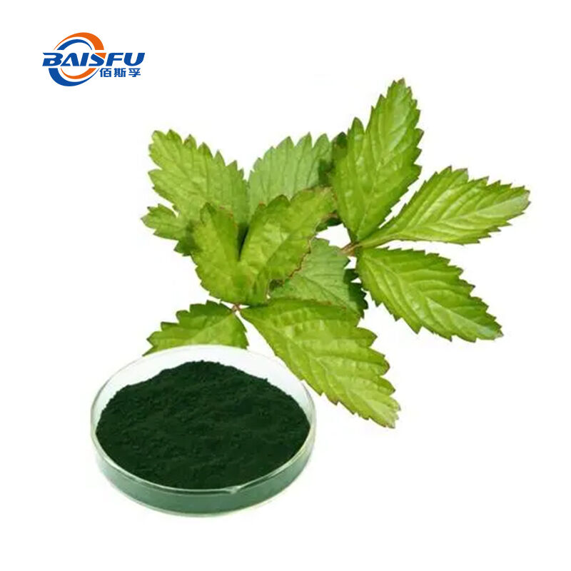 Water-Soluble Sodium Copper Chlorophyllin (Chlorophyllin Copper Complex Sodium Salt) High Stability Natural Green Colorant for Food Cosmetics & Industrial