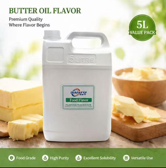 High Quality Butter Oil Flavor for Bakery Products Cake Cookie Bread and Pastry Food Grade Concentrated Liquid