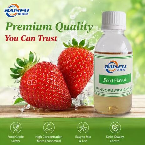 Strawberry Emulsified Flavor Heat Resistant Viscous Emulsion For Cake Muffin Bread Danish Pastry Dessert Filling