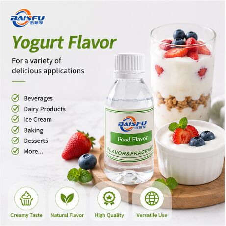 Premium High Quality Yogurt Flavor for Fermented Yogurt Drink Probiotic Beverage Liquid Yogurt Product and Cultured Dairy Functional Shot