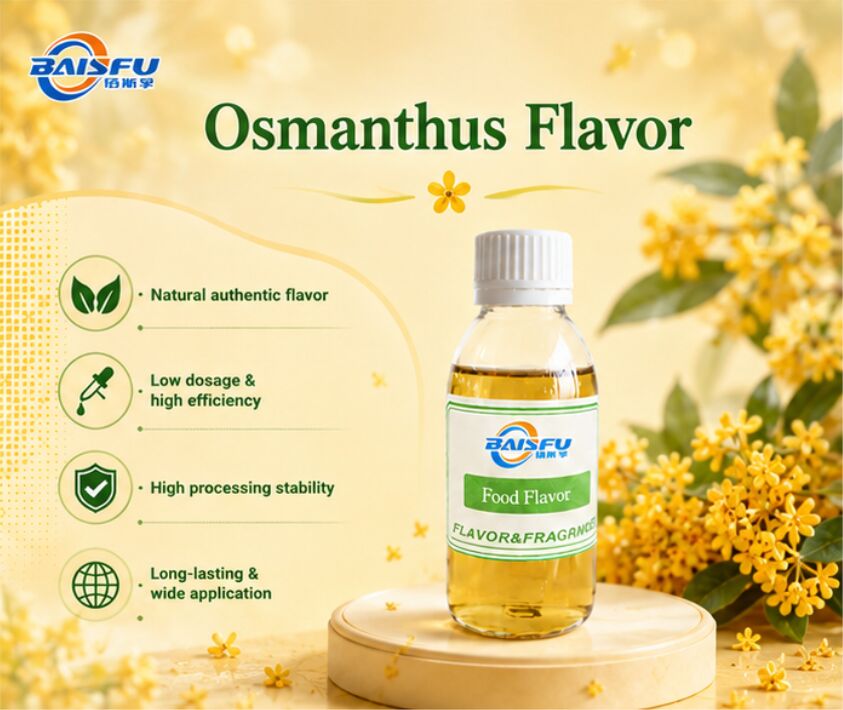 Natural Food Grade Osmanthus Flavor for Bakery Applications Enhancing Taste and Aroma