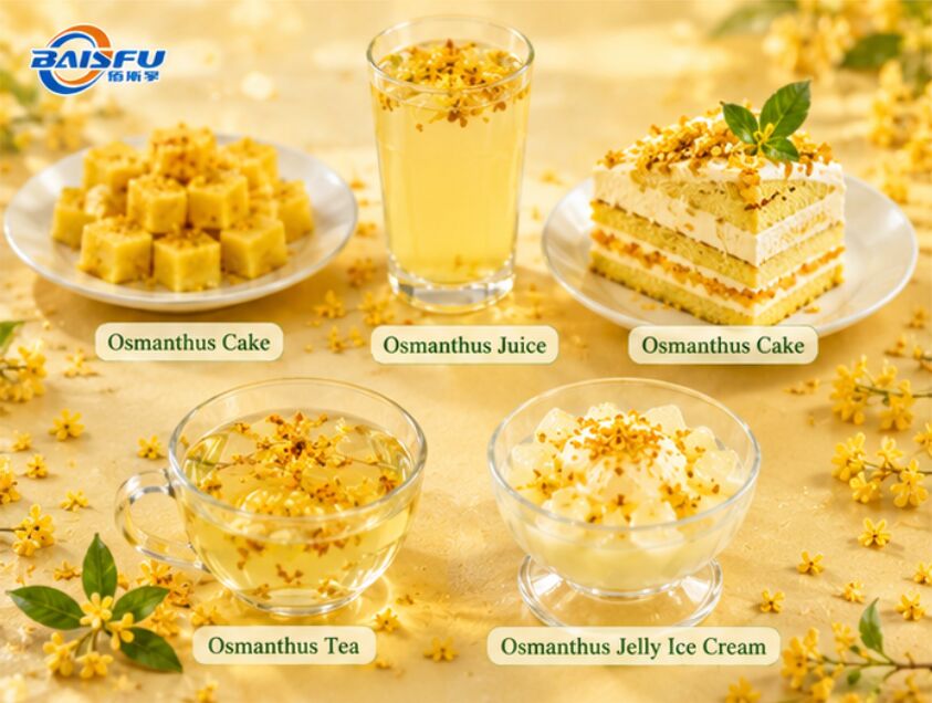Natural Food Grade Osmanthus Flavor for Bakery Applications Enhancing Taste and Aroma