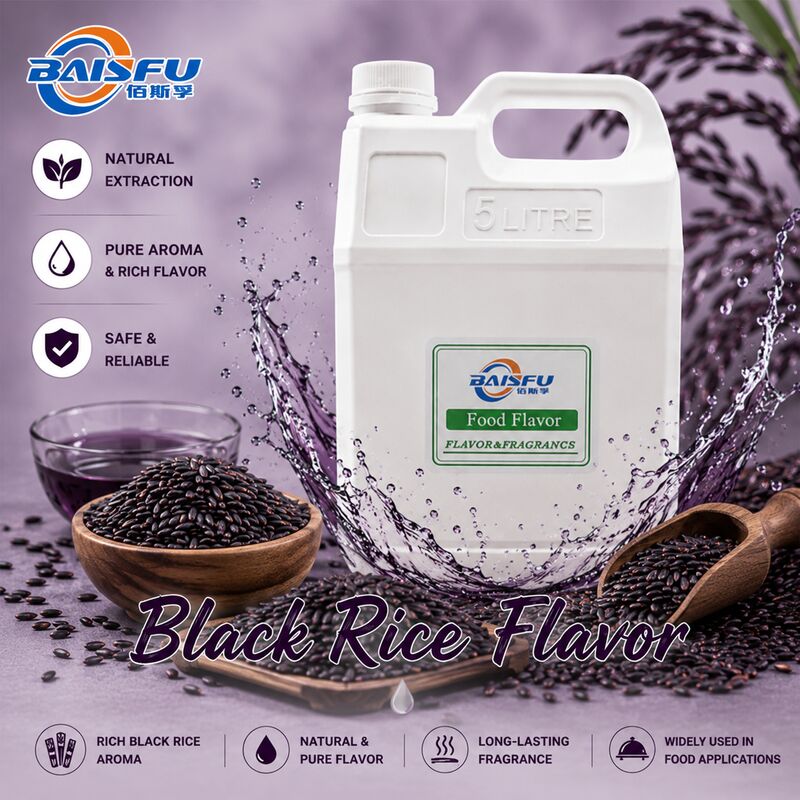 Natural Food Grade Black Rice Bakery Flavors Providing Rich Flavor Enhancements for Artisan and Industrial Baking