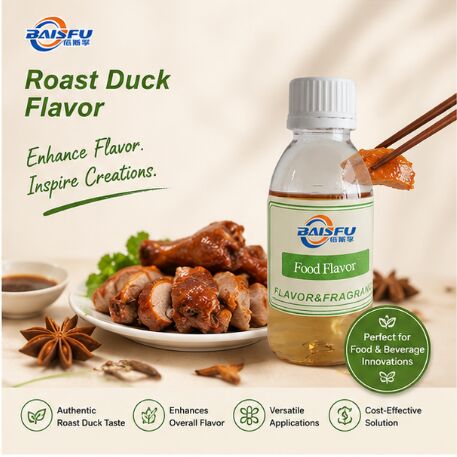 Concentrated Roast Duck Flavor for Extruded Snack Coating Potato Chip Seasoning and Popcorn Flavoring