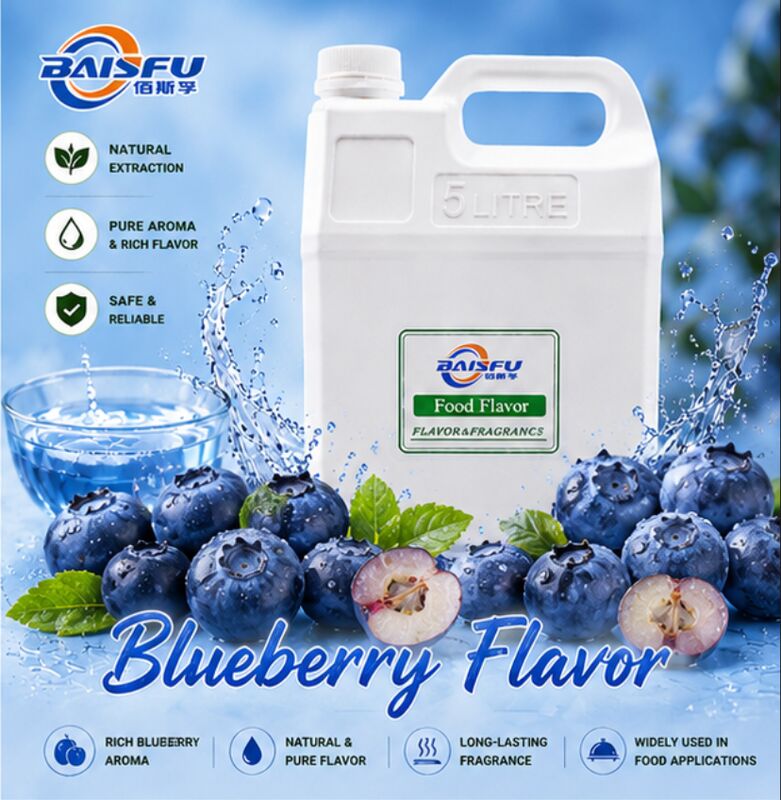 Natural Food Grade Blueberry Flavor Food High Concentration Fresh Berry Aroma for Beverage Bakery Dairy