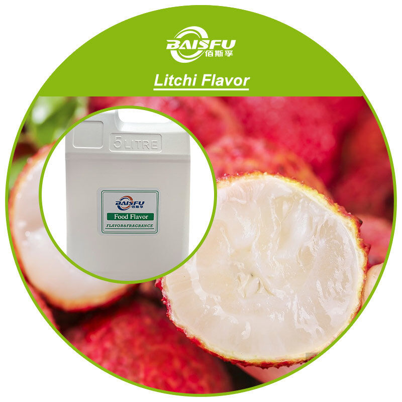 BAISFU Natural Litchi Flavor for Beverage Bakery Dairy High Concentration Food Grade Liquid Flavoring