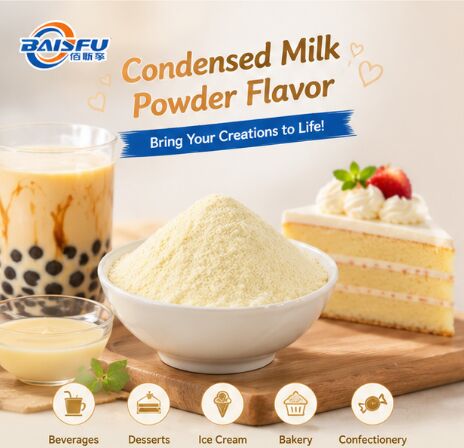 Premium Condensed Milk Powder Flavor for Milk Tea Creamy Drink Plant Based Milk and Flavored Latte
