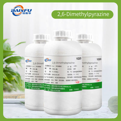 Food Flavor Monomer Flavor 2,6-Dimethylpyrazine CAS NO 108-50-9