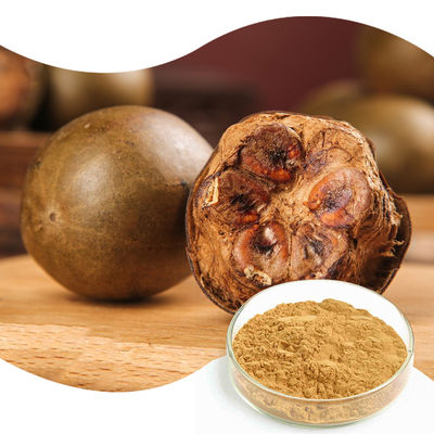 Baisfu Natural Brown Yellow Fine Powder Momordica Grosvenori Extract Mogrosides/Mogroside V for Food beverages and cosmetics